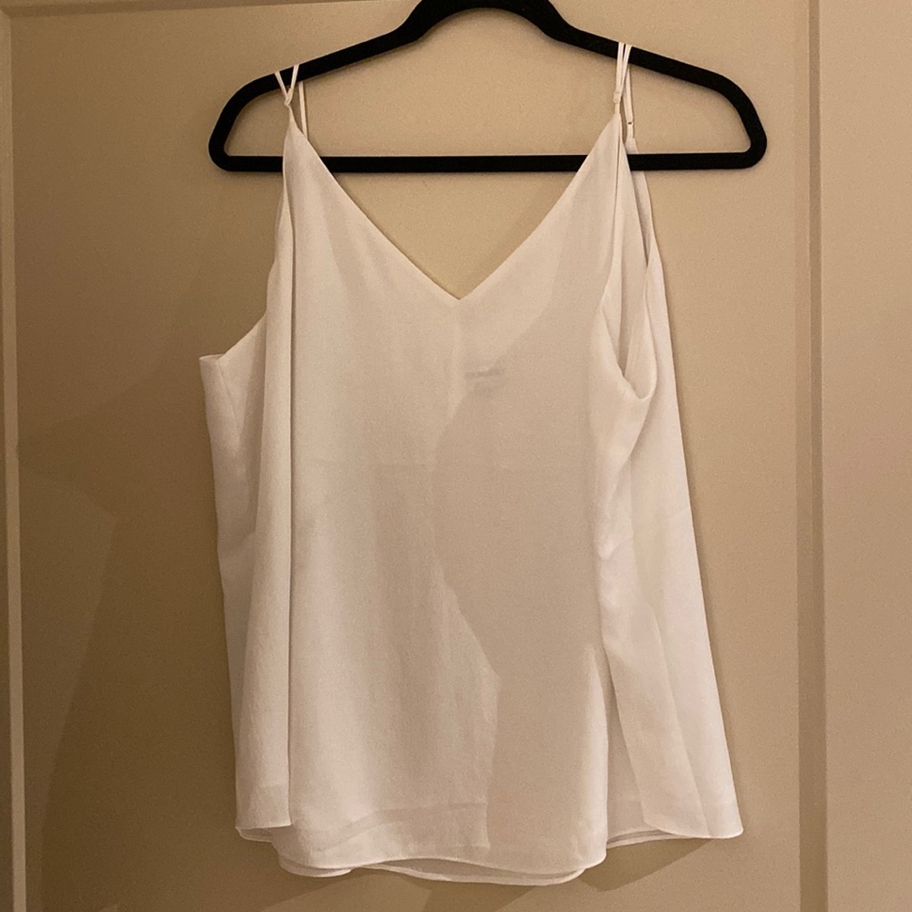 White blouse - great for summer or layering in the winter!